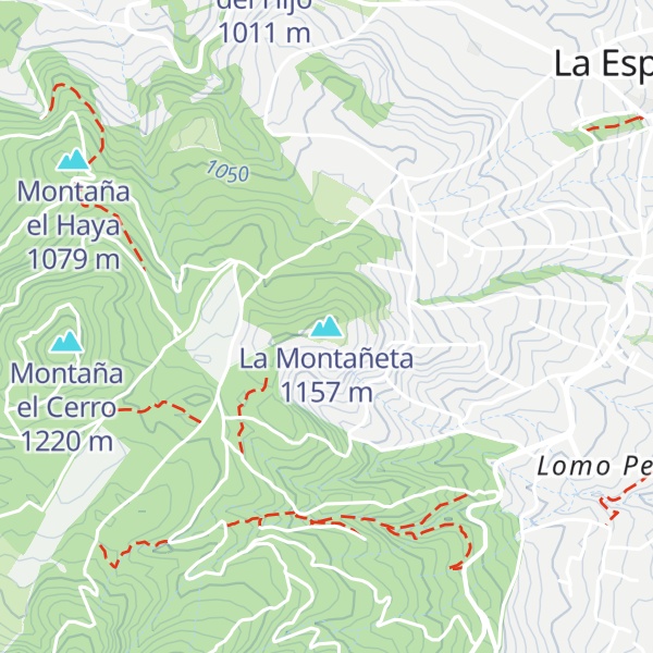 Map of La Montañeta