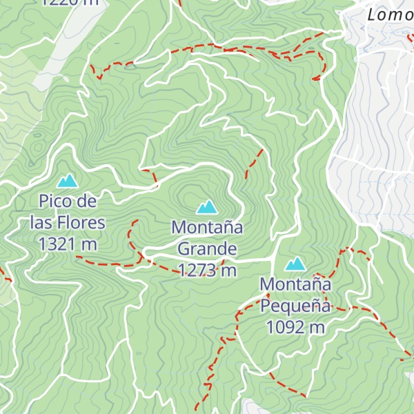 Map of Montaña Grande