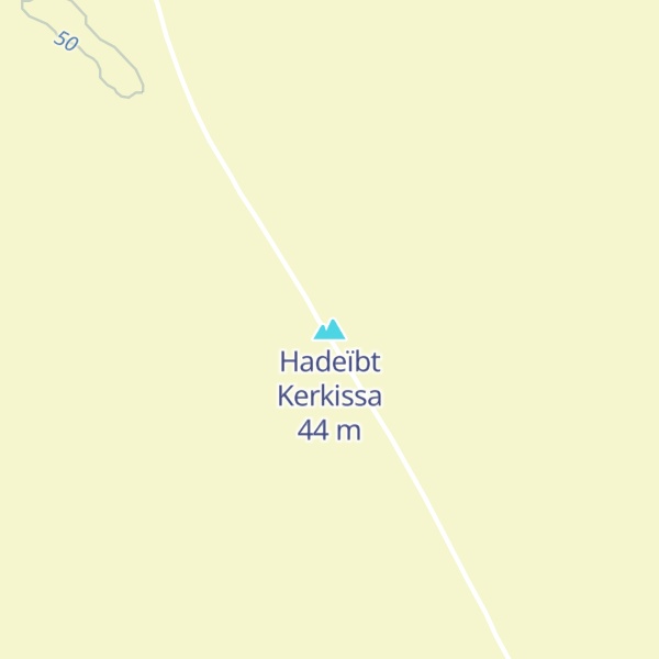 Map of Hadeïbt Kerkissa