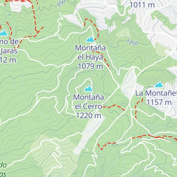Map of Montaña el Cerro