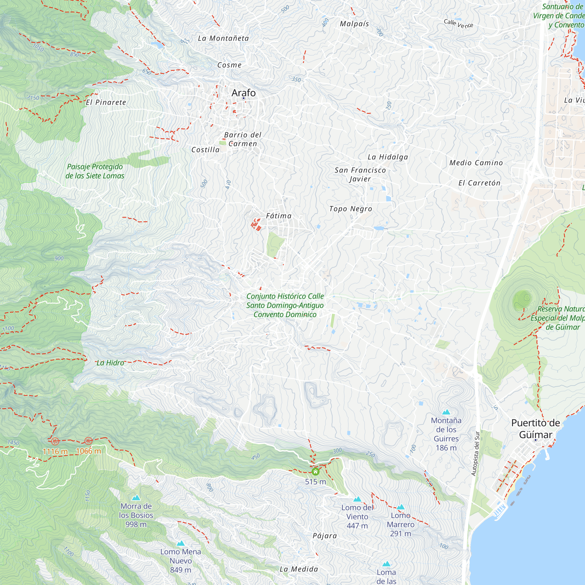 Centro de Iniciativas y Turismo - CIT Güímar map