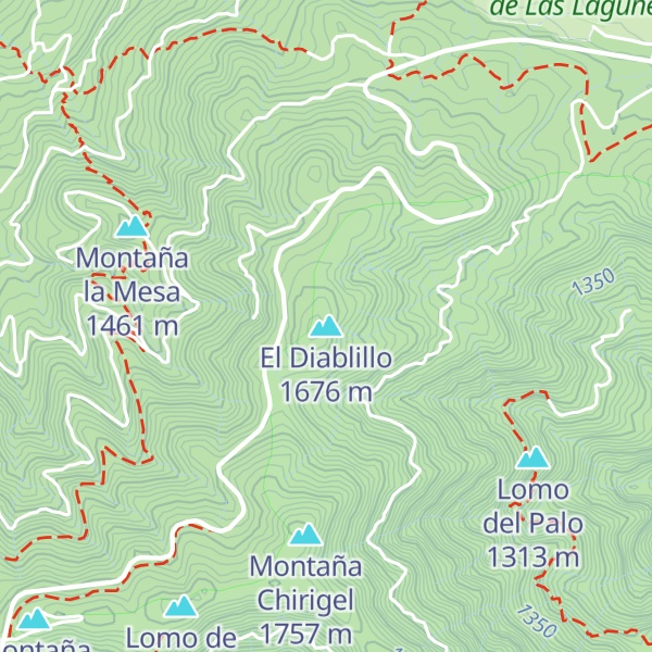 Map of El Diablillo