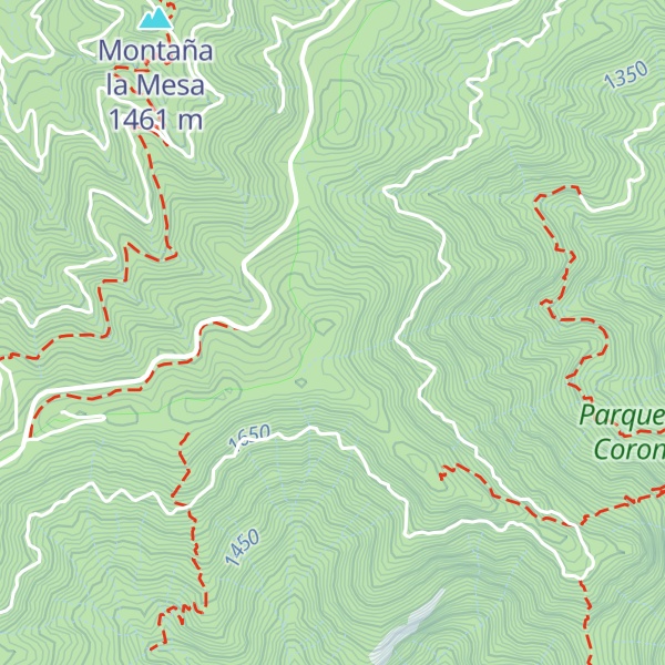 Map of Montaña Chirigel