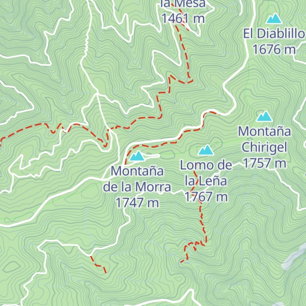 Map of El Gaitero