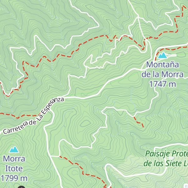 Map of Morra de Isarda