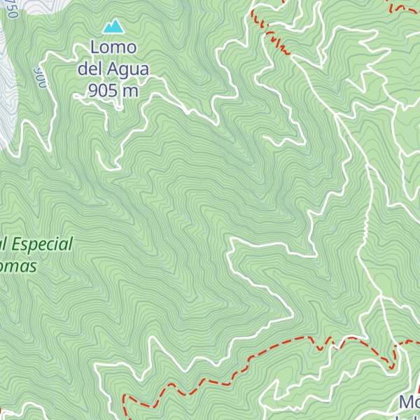 Map of Lomo del Cedro