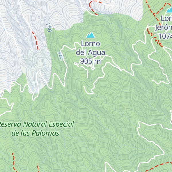 Map of Lomo Custodio