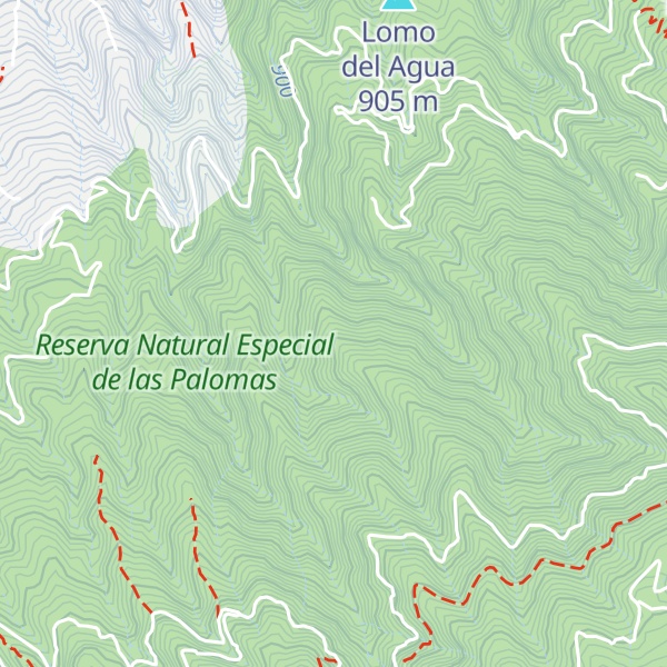 Map of Lomo de la Meseta