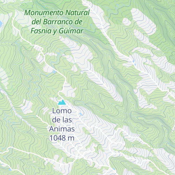 Map of Lomo de los Pinos
