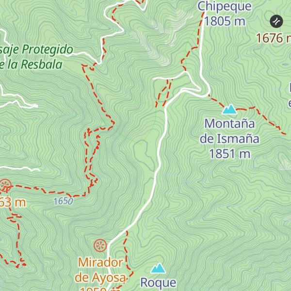 Map of Montaña de Joco
