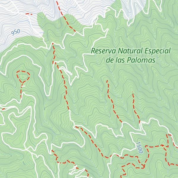 Map of Lomo de las Escobas