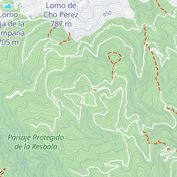 Map of Montaña de las Ovejas