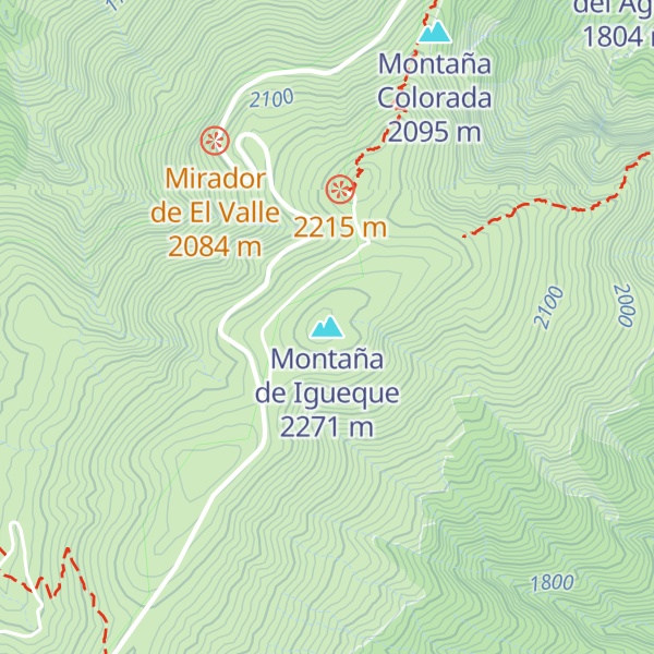 Map of Montaña de Igueque