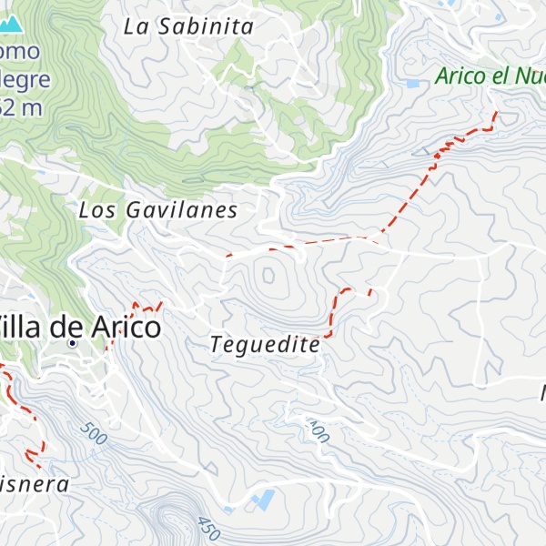 Map of Teguedite