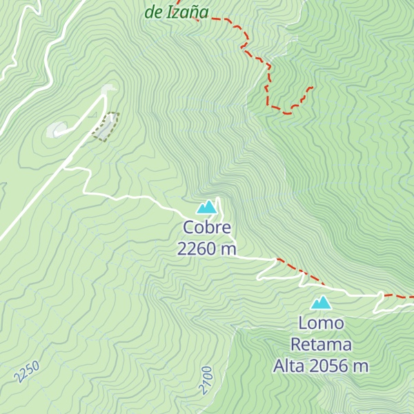 Map of Cobre