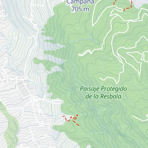 Map of Lomo del Rabo
