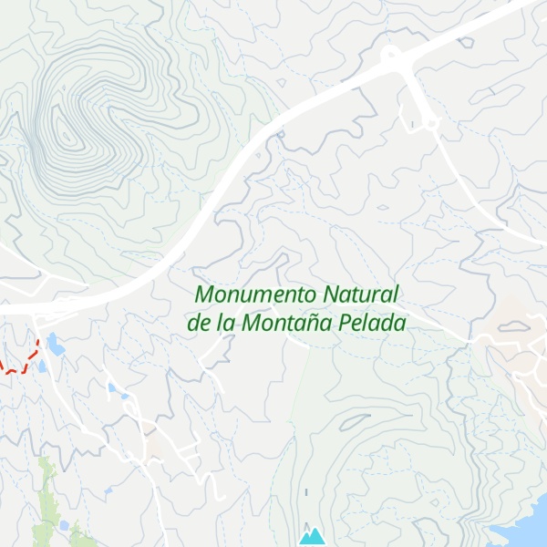 Map of Lomo del Guirre