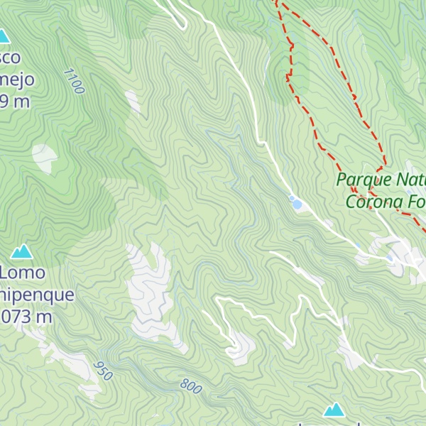 Map of Esquina de los Cardones