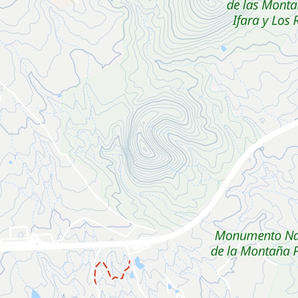 Map of Montaña de los Riscos