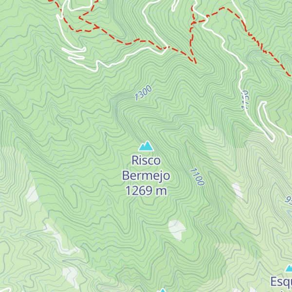 Map of Risco Bermejo