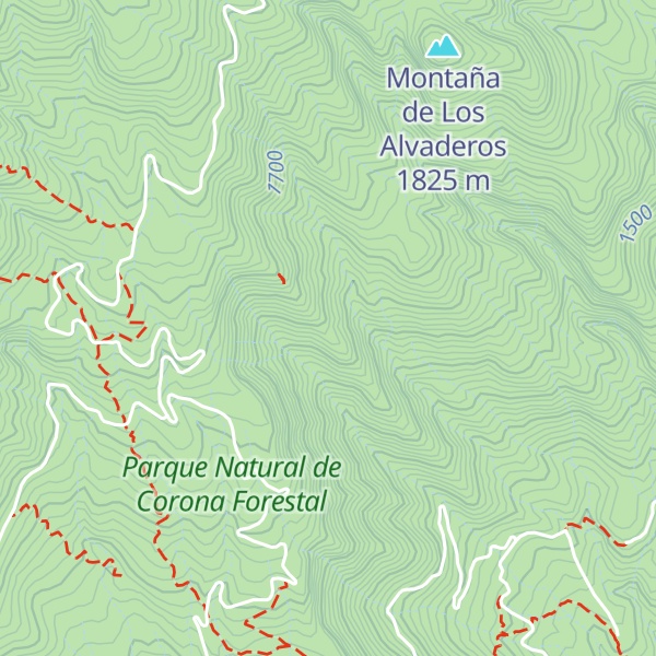 Map of Lomo del Llano