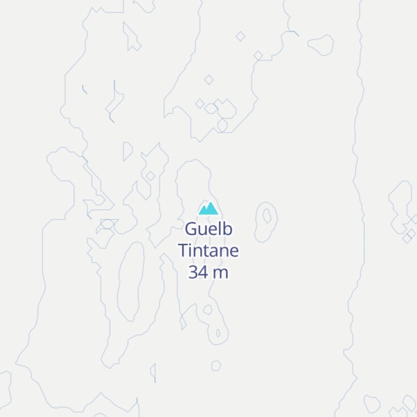 Map of Guelb Tintane