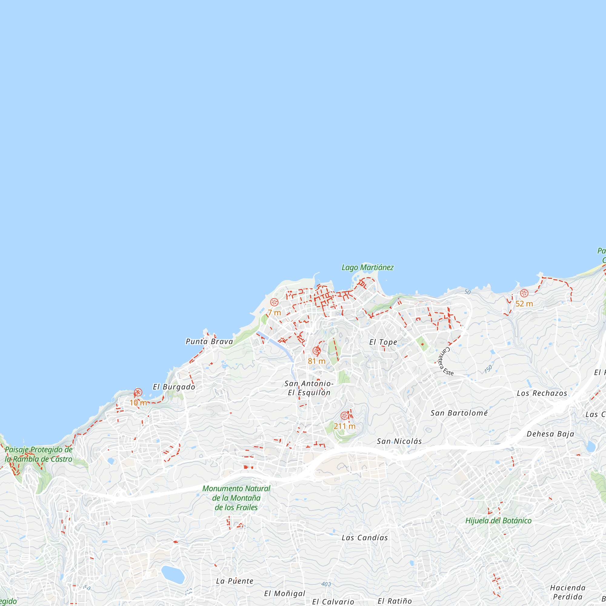 Información Turística map