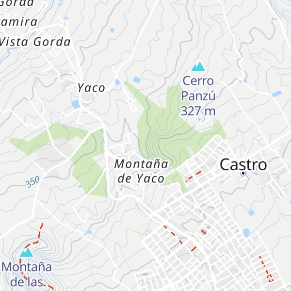 Map of Montaña Yaco