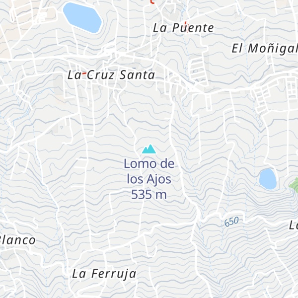 Map of Lomo de los Ajos