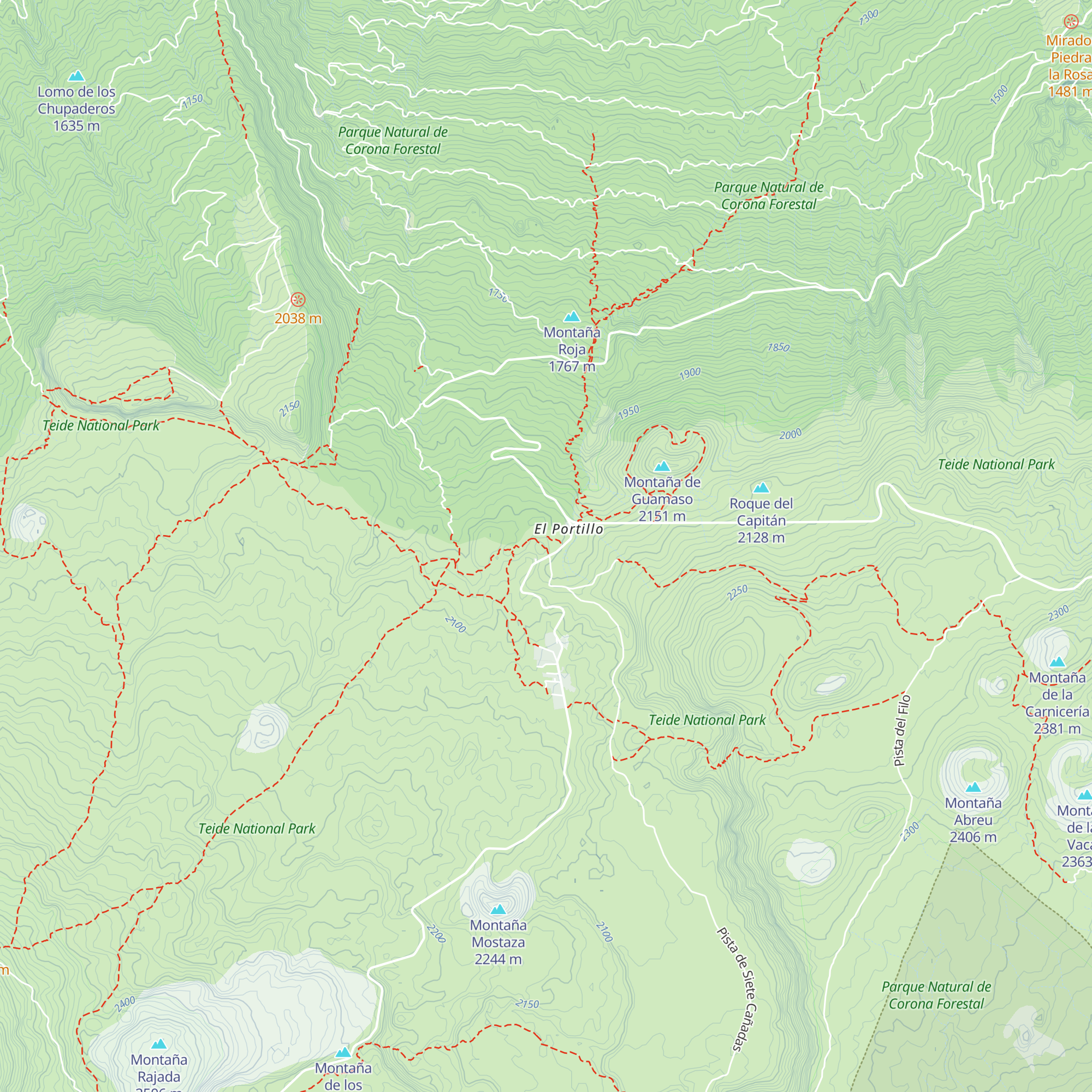 Centro de Visitantes de El Portillo map