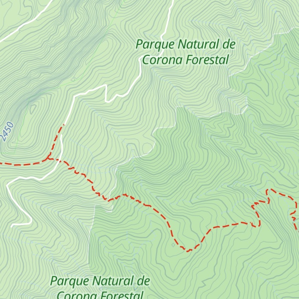 Map of Montaña de Palo