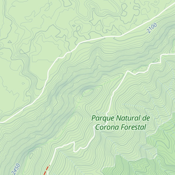 Map of Topo la Grieta