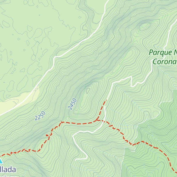 Map of Roque de la Grieta