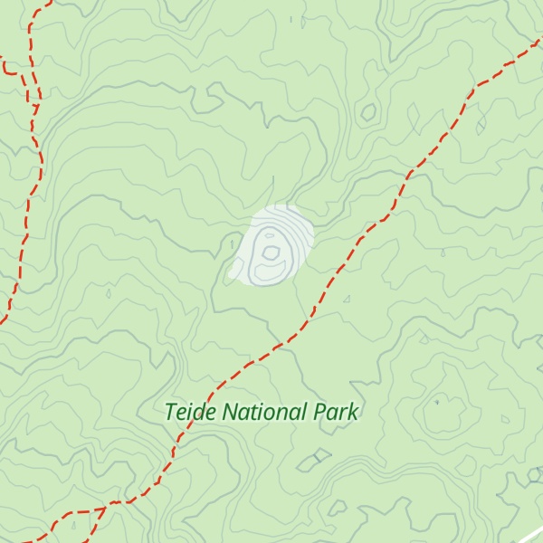 Map of Montaña de los Tomillos
