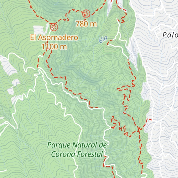 Map of Risco de Miguel