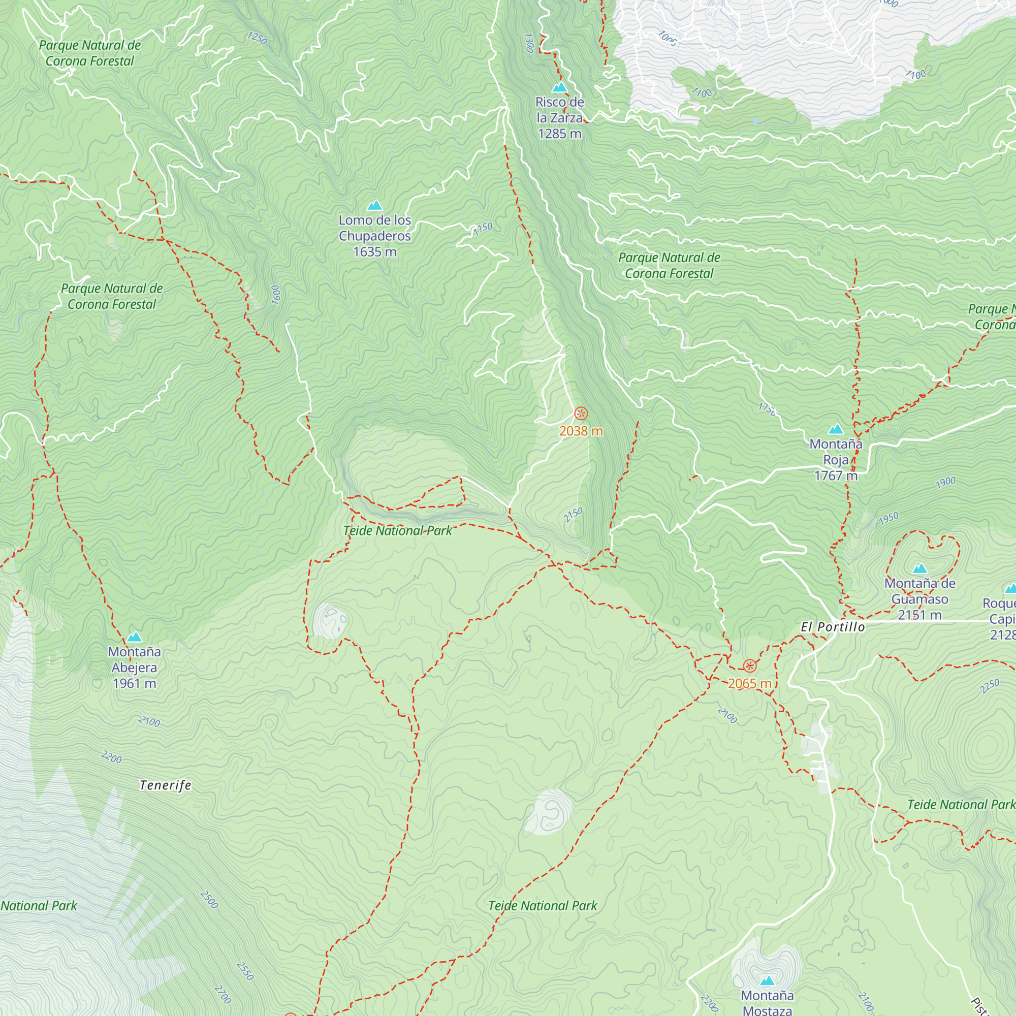 Cruz de Fregel map