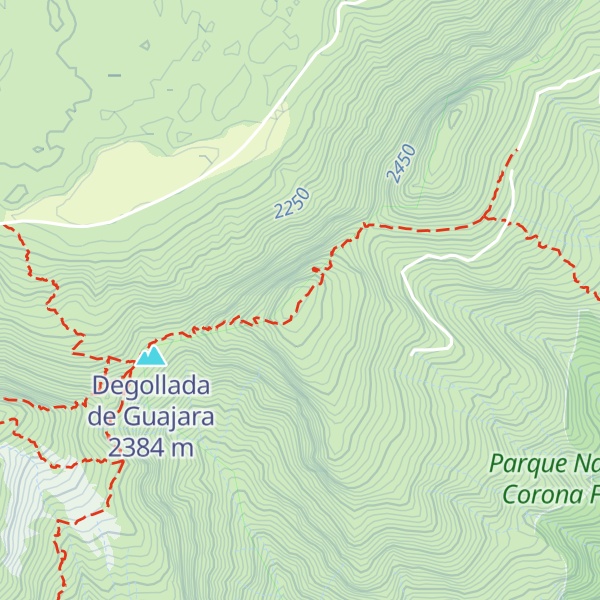 Map of Morra del Río