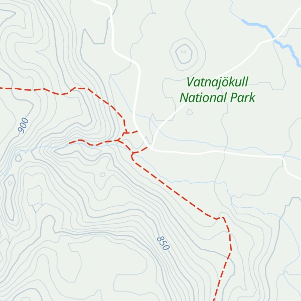 Map of Drekaskáli