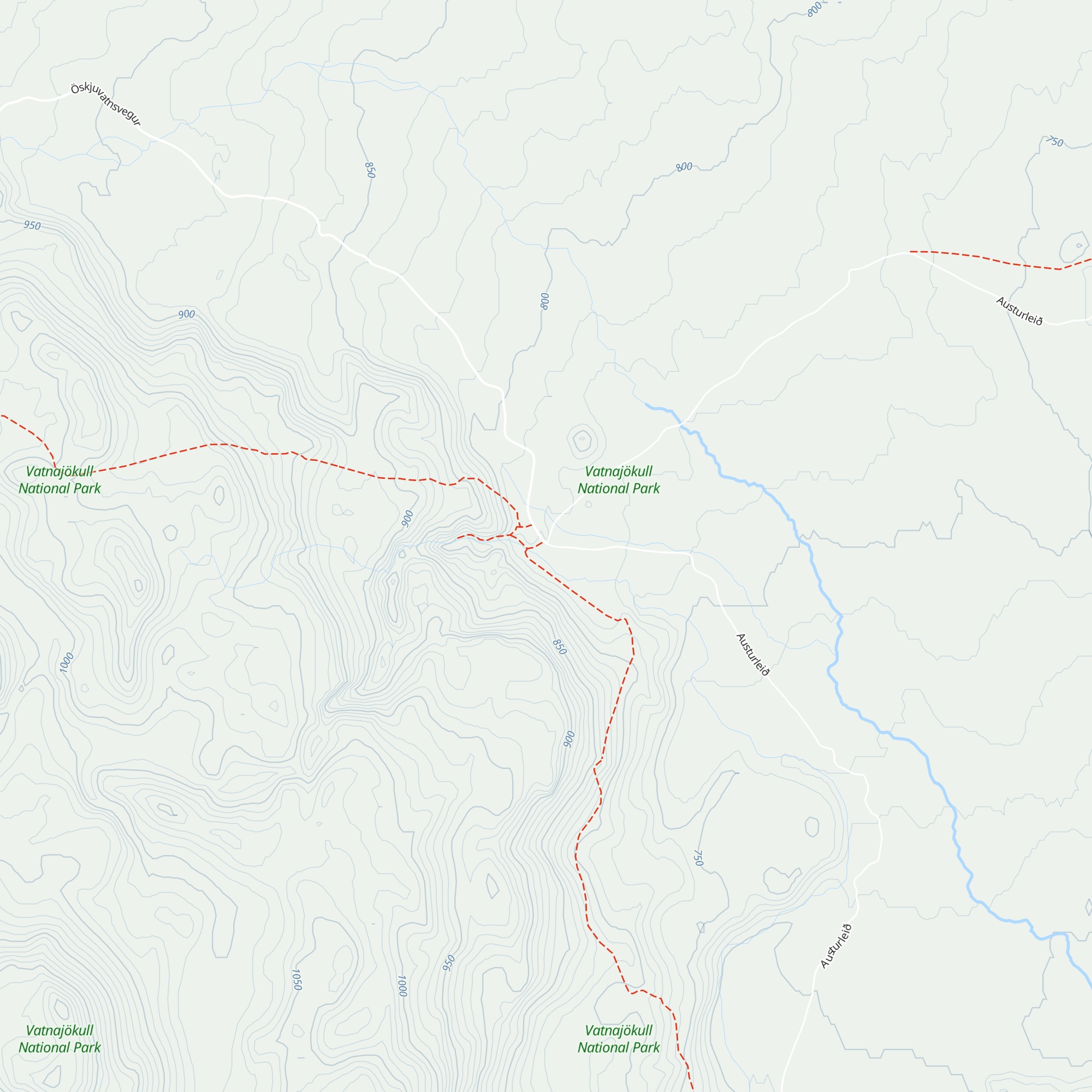 Drekaskáli map