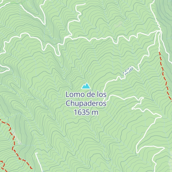 Map of Lomo de los Chupaderos
