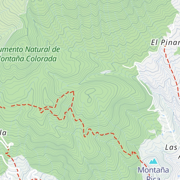 Map of Lomo de las Arenas