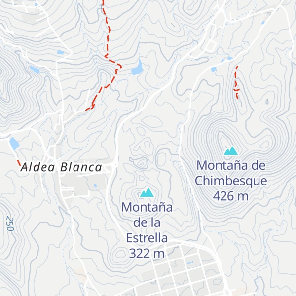 Map of Montaña Lucena