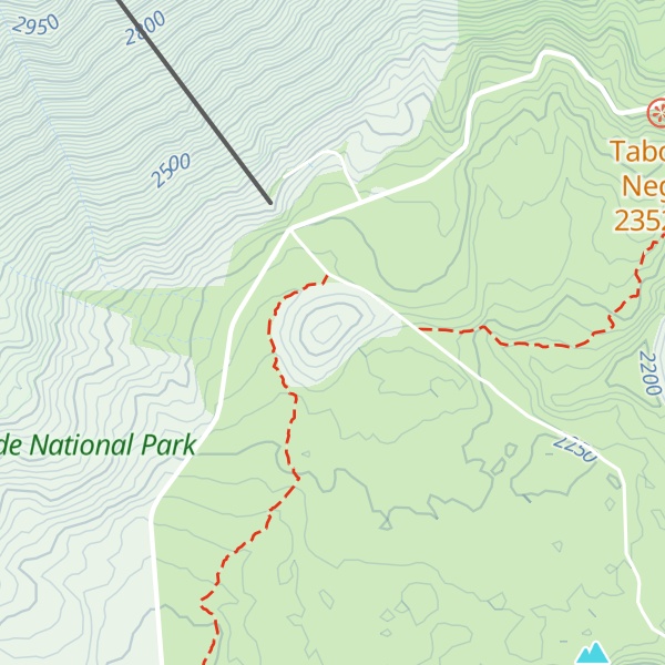 Map of Montaña Majúa
