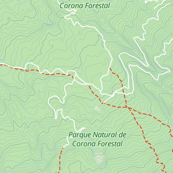 Map of Aula en la Naturaleza Barranco de la Arena