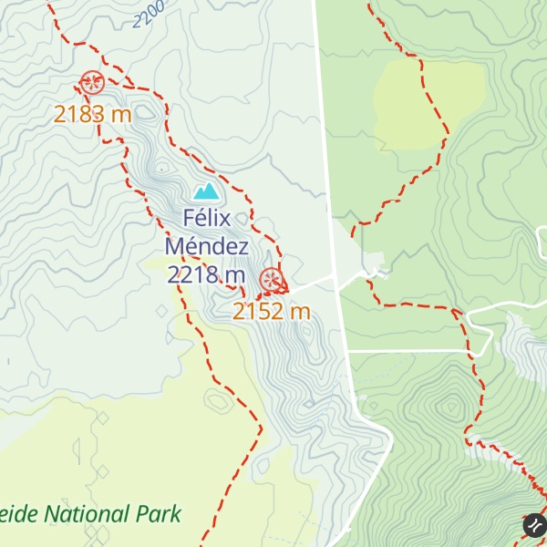 Map of Roque Cinchado