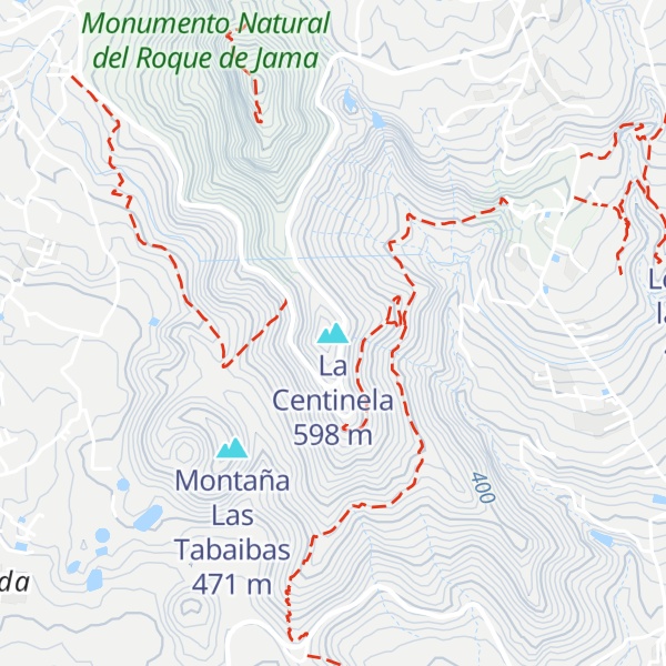 Map of La Centinela
