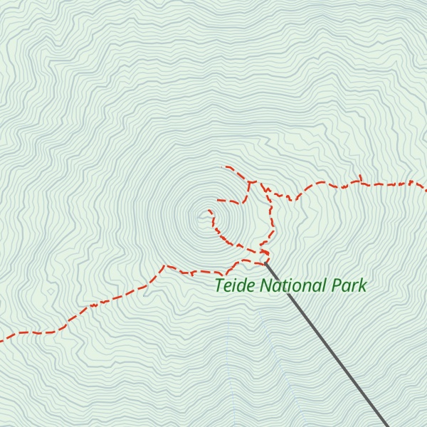Map of Teide