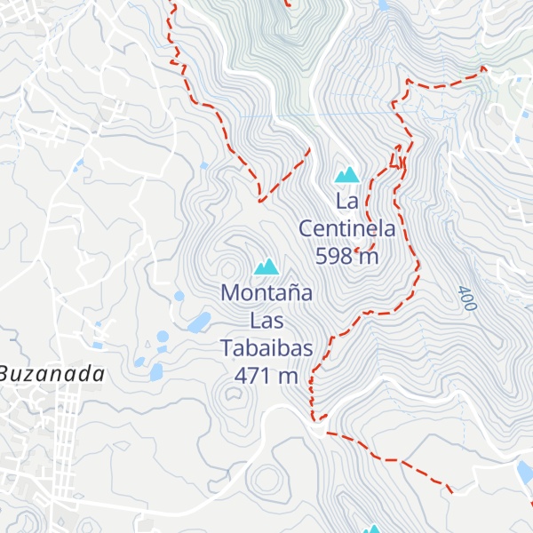 Map of Montaña Las Tabaibas