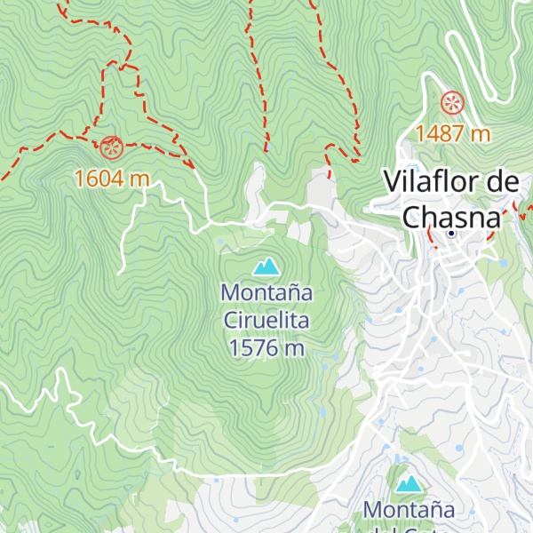 Map of Montaña Ciruelita