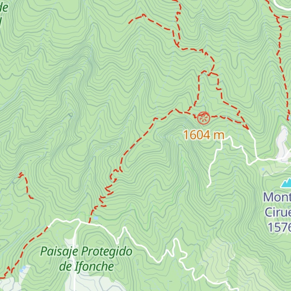 Map of Montaña de la Vica